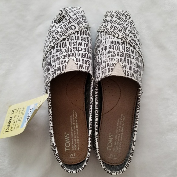 Toms Shoes - TOMS Classics "Be the Change"